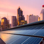 Commercial Solar Energy. Solar Panels. City Solar Energy. Energy management